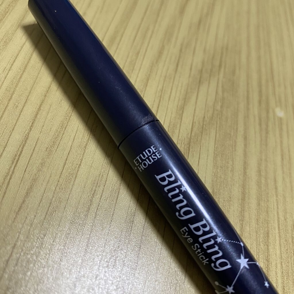 キラキラ アイシャドウ PK004/ETUDE/スティックアイシャドウを使ったクチコミ（1枚目）