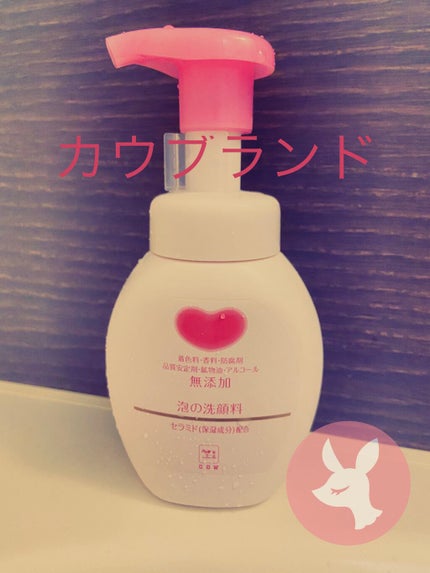 泡の洗顔料/カウブランド無添加/泡洗顔を使ったクチコミ(1枚目)