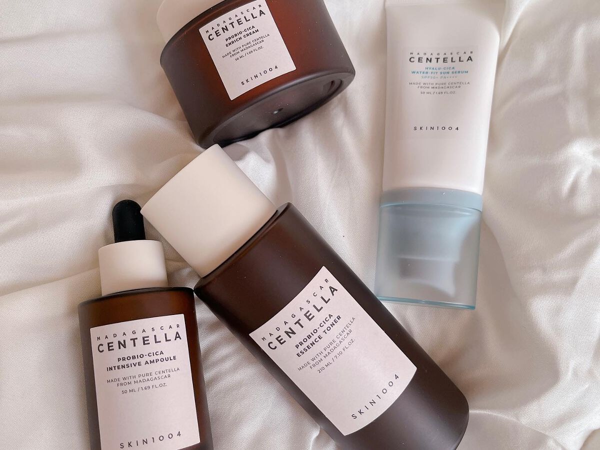 ヒアルーシカ ウォーターフィット サンセラム/SKIN1004/日焼け止めローションを使ったクチコミ(1枚目)