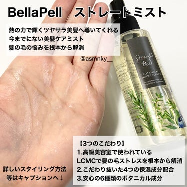 ストレートミスト/BellaPelle/アウトバストリートメントを使ったクチコミ（2枚目）