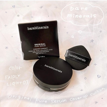 オリジナル ピュア セラム カバーアップ クッション/bareMinerals/クッションファンデーションを使ったクチコミ(1枚目)