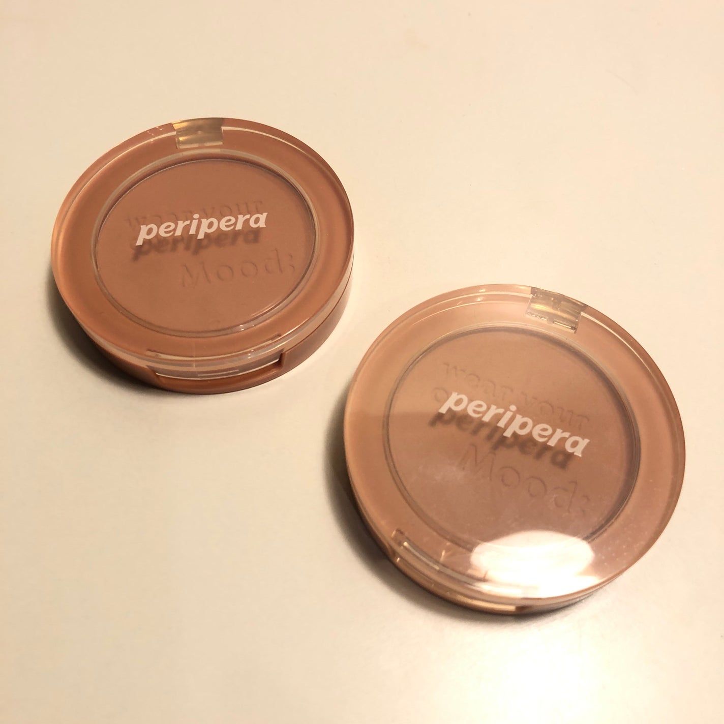 ピュア ブラッシュド サンシャイン チーク/PERIPERA/パウダーチークを使ったクチコミ(1枚目)