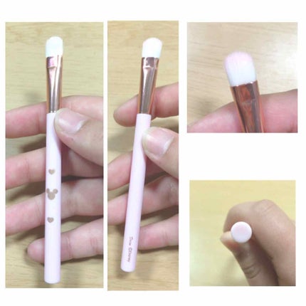 ごくふわっ ミッキーブラシ/DAISO/メイクブラシを使ったクチコミ(2枚目)