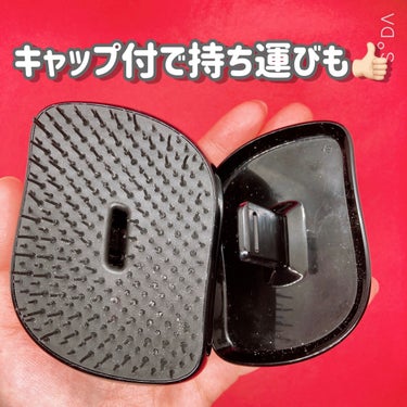 コンパクトスタイラー/TANGLE TEEZER/ヘアブラシを使ったクチコミ（3枚目）