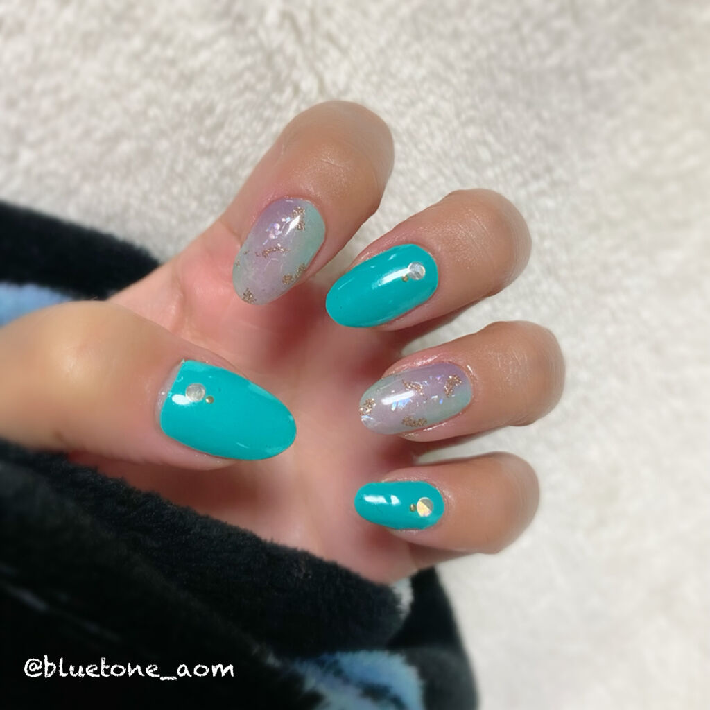 プロテクトベースコート(ネイルファンデーション)/GELATO FACTORY/ネイルベースコートを使ったクチコミ（3枚目）