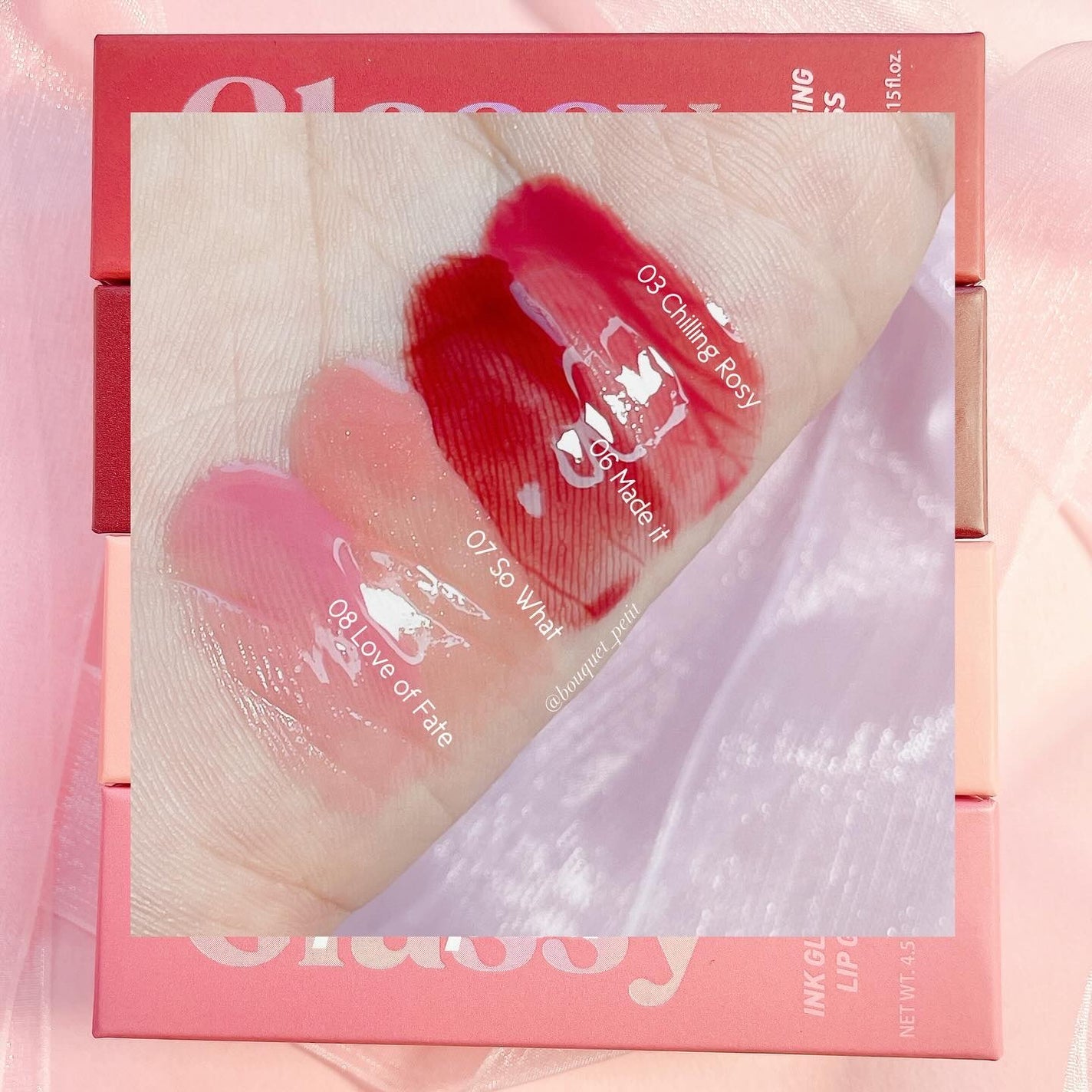 インク グラスティング リップ グロス/PERIPERA/リップグロスを使ったクチコミ(5枚目)