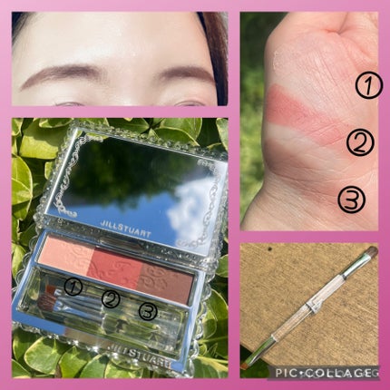 ジルスチュアート ブルームニュアンスブロウパレット/JILL STUART/パウダーアイブロウを使ったクチコミ(2枚目)