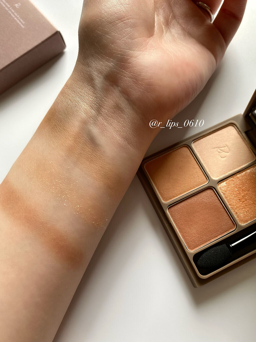 インザミラーアイパレット/Ririmew/アイシャドウパレットを使ったクチコミ（3枚目）