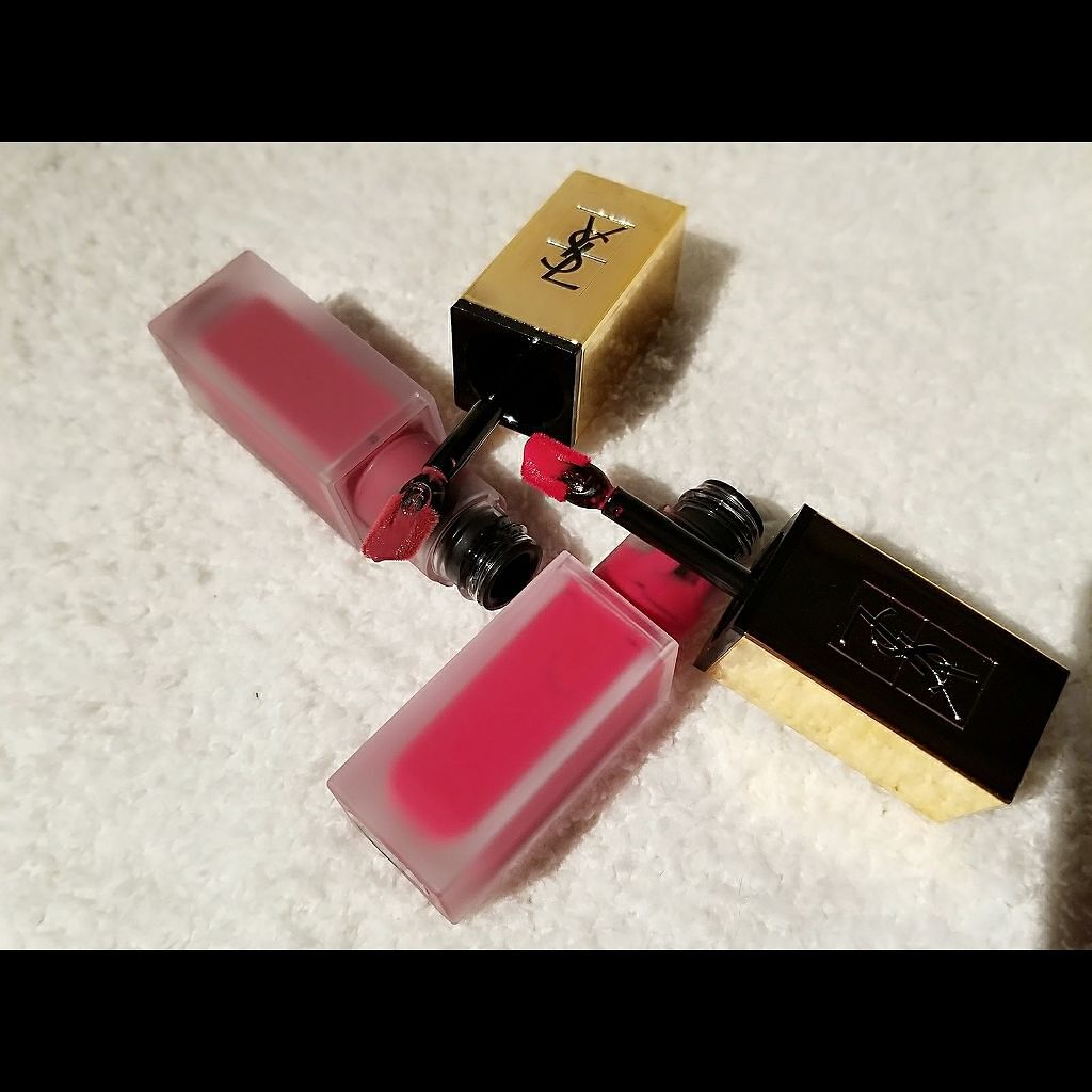 タトワージュ クチュール/YVES SAINT LAURENT BEAUTE/口紅を使ったクチコミ(2枚目)