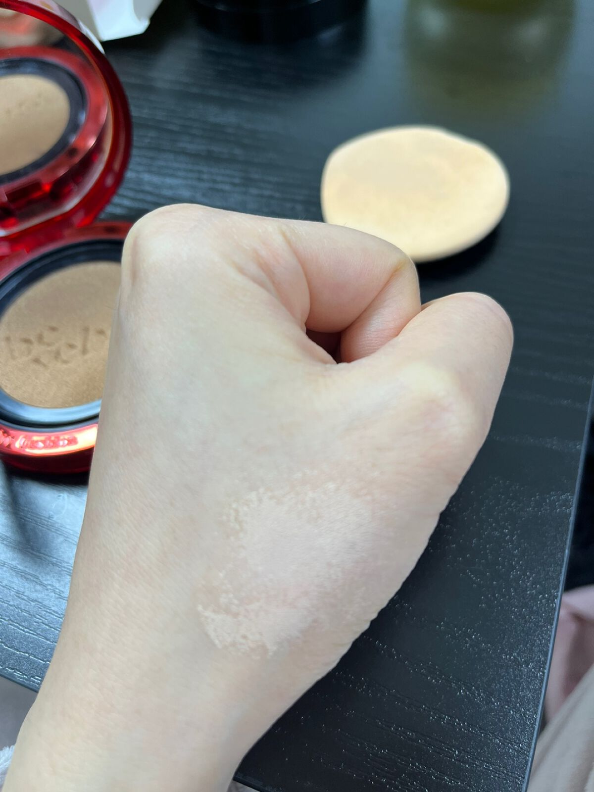 プロテーラービーベルベットカバークッション/espoir/クッションファンデーションを使ったクチコミ(2枚目)