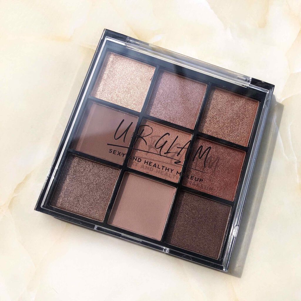 UR GLAM BLOOMING EYE COLOR PALETTE/U R GLAM/アイシャドウパレットを使ったクチコミ(4枚目)