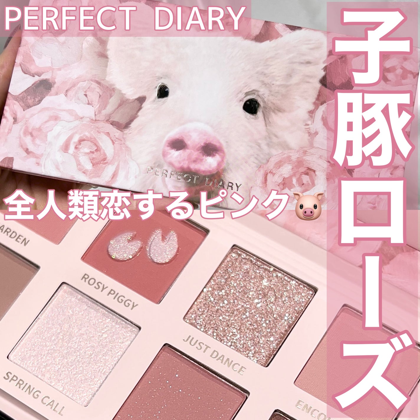 PERFECTDIARY パレット豚29個 狐18個 PERFECTDIARY パレット豚29個 狐18個