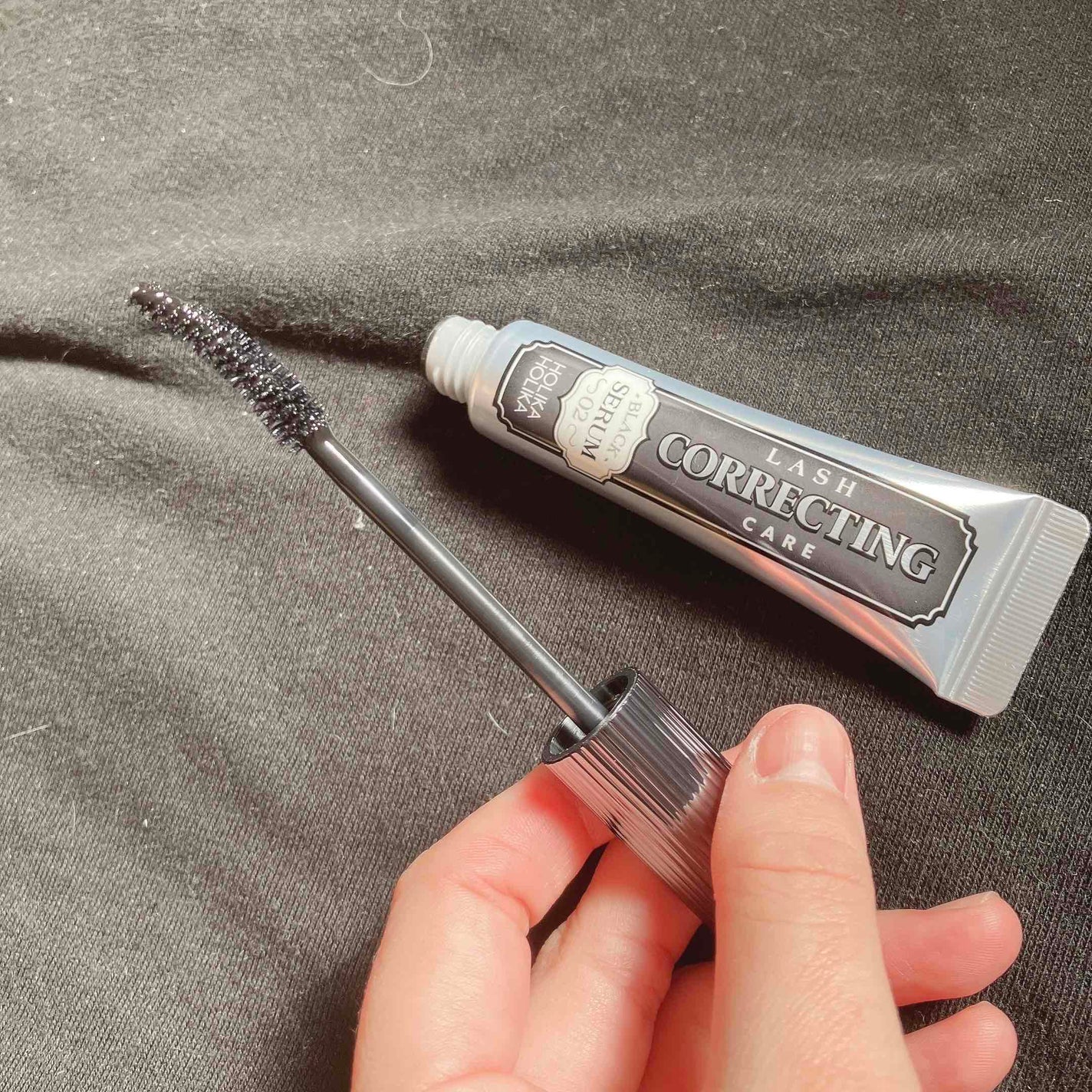 ラッシュコレクティングケア ブラックセラム/HOLIKA HOLIKA/マスカラを使ったクチコミ(2枚目)