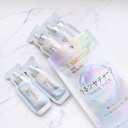 ザビューティ うるツヤチャージヘアパック/エッセンシャル/ヘアマスク・ヘアパックを使ったクチコミ(2枚目)