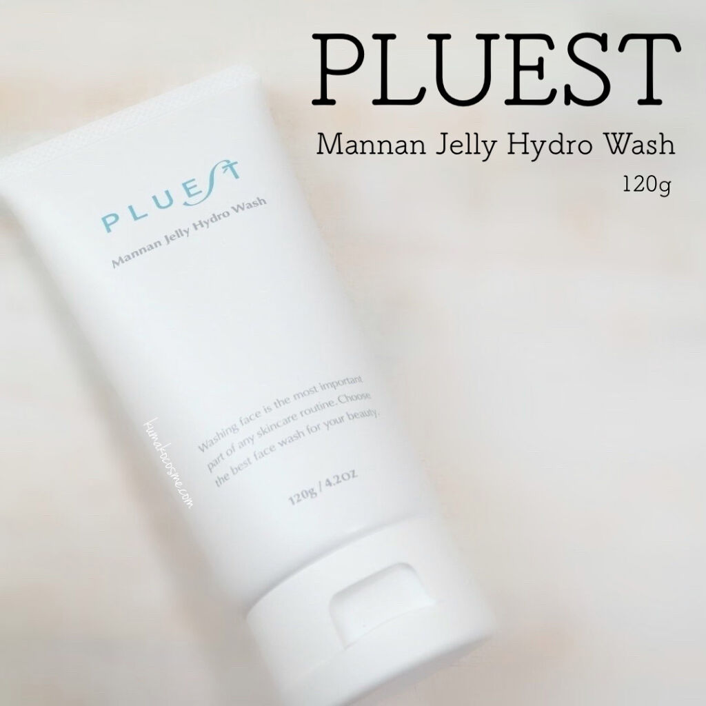 マンナンジェリーハイドロウォッシュ/PLUEST/洗顔料を使ったクチコミ（1枚目）