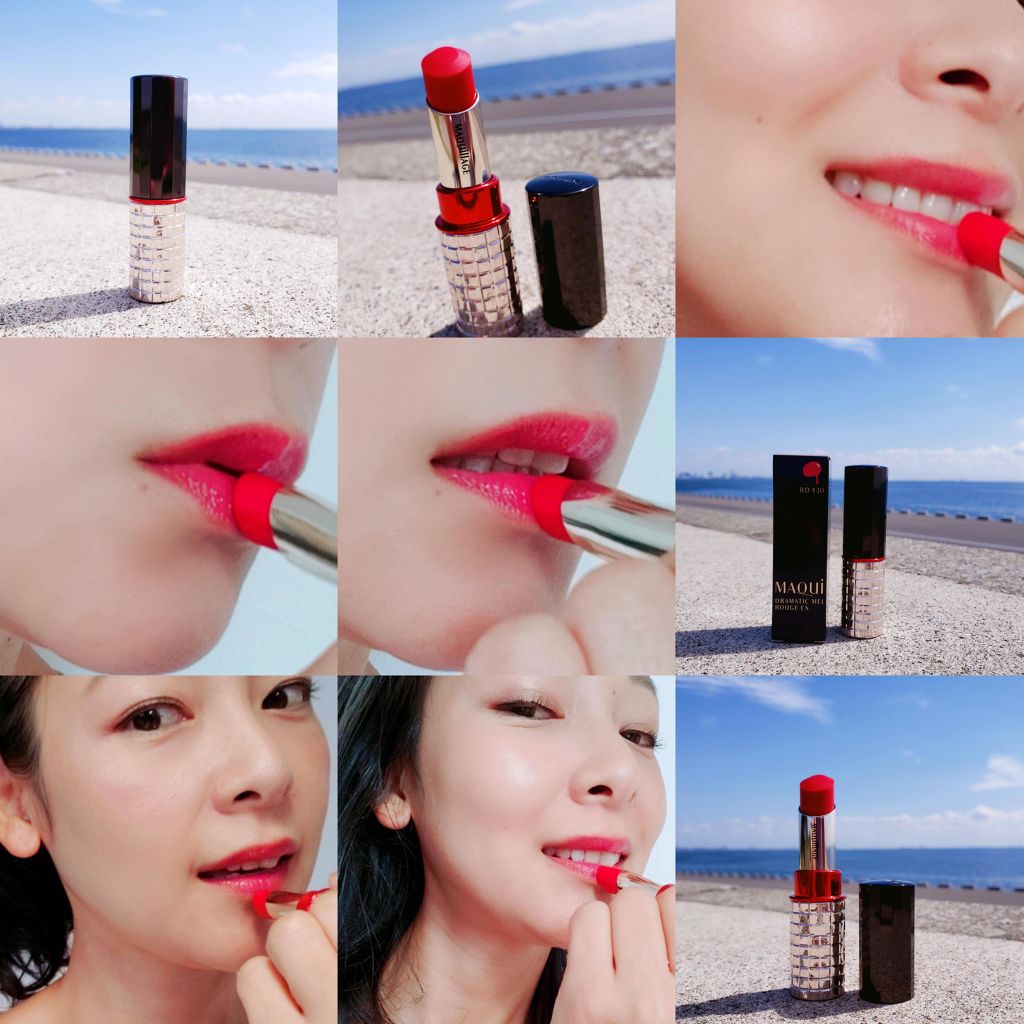 ドラマティックルージュEX/マキアージュ/口紅を使ったクチコミ(4枚目)