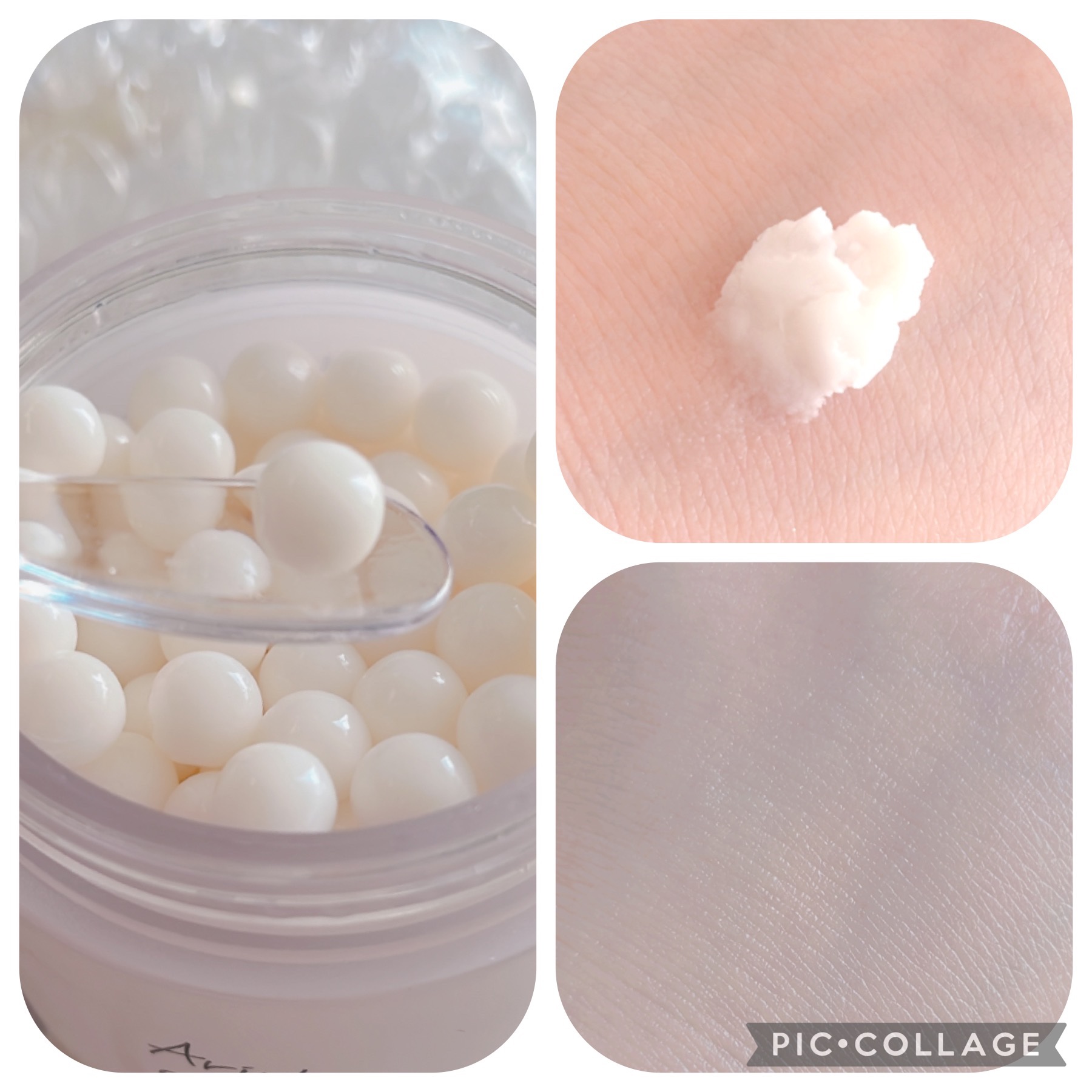 COLLAB3 ANTI-AGING SPHERES/Ariul/フェイスクリームを使ったクチコミ（3枚目）