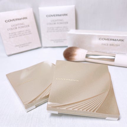 カバーマーク ライティング カラー パウダー/COVERMARK/パウダーチークを使ったクチコミ(7枚目)