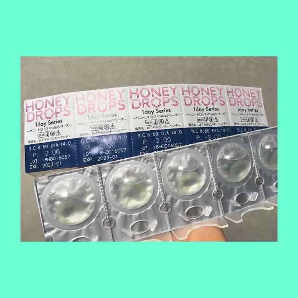 ハニードロップス/HONEY DROPS/カラーコンタクトレンズを使ったクチコミ（3枚目）