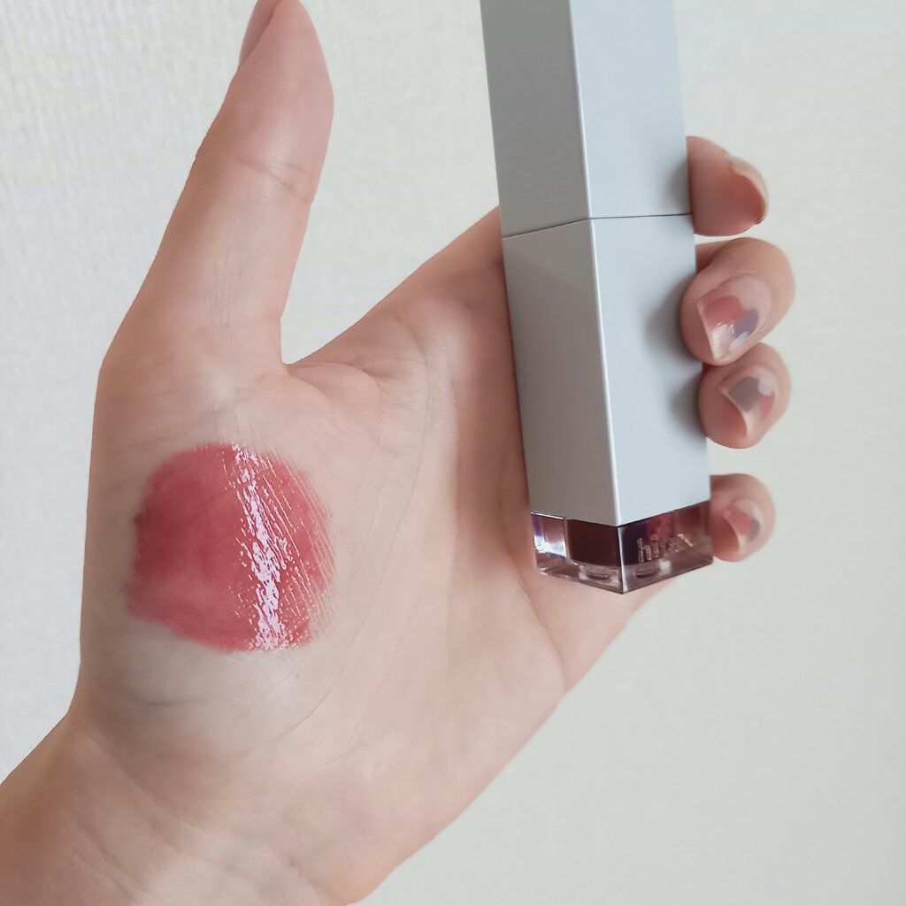 ムードインハンサーリキッドグロウ 07 アリュ_リング/hince/口紅を使ったクチコミ（2枚目）