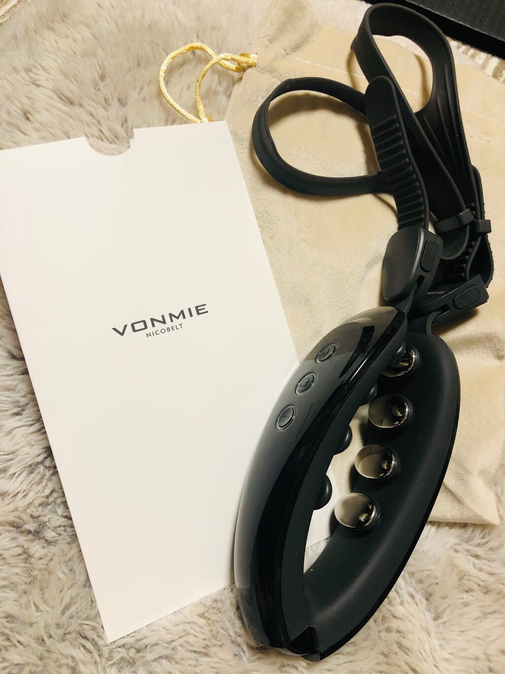 NICOBELT(ニコベルト)/VONMIE/美顔器・マッサージを使ったクチコミ(2枚目)