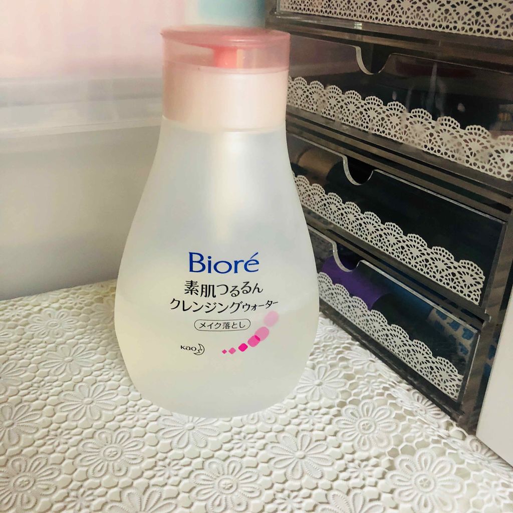 素肌つるるんクレンジングウォーター/ビオレ/クレンジングウォーターを使ったクチコミ(1枚目)