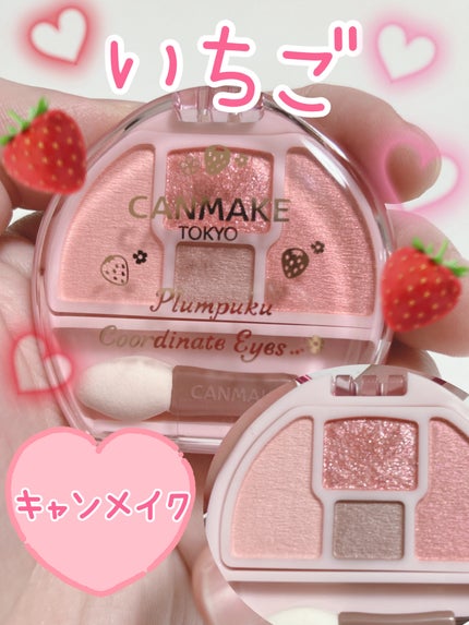 プランぷくコーデアイズ/キャンメイク/パウダーアイシャドウを使ったクチコミ(1枚目)