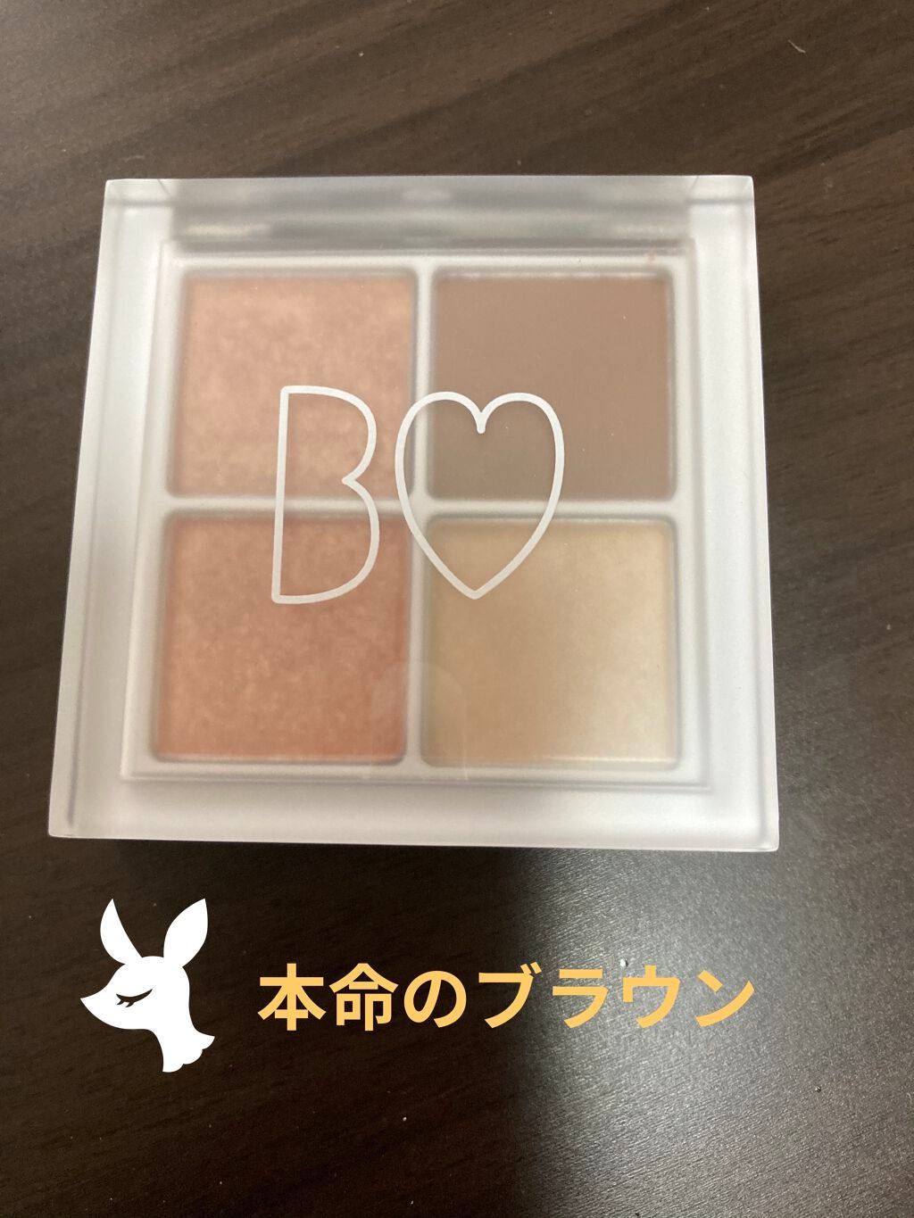 THE アイパレR/b idol/アイシャドウパレットを使ったクチコミ(1枚目)