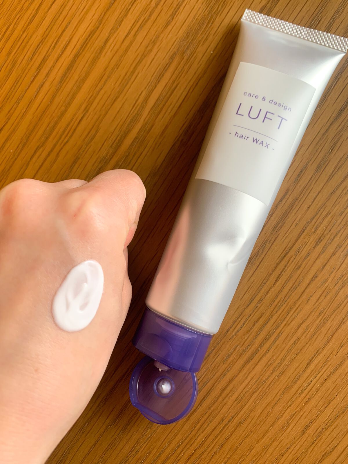 ケア＆デザインワックス D/LUFT/ヘアワックス・クリームを使ったクチコミ（3枚目）