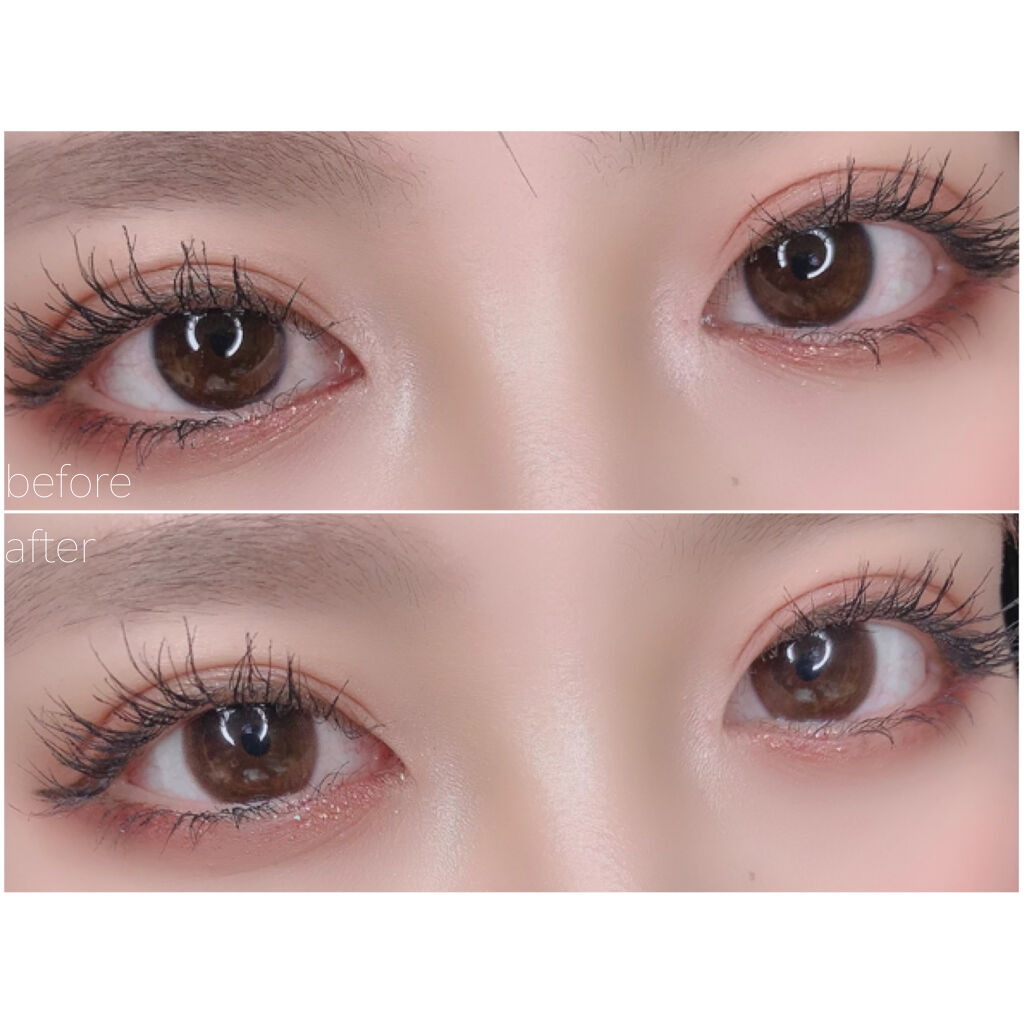 EyeTeen Choco Brown(アイティーンチョコブラウン)/OLENS/カラーコンタクトレンズを使ったクチコミ（3枚目）