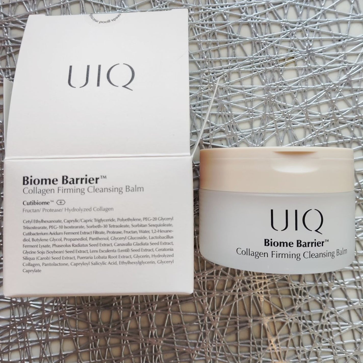 バイオームバリアコラーゲンファーミングクレンジングバーム/UIQ/クレンジングバームを使ったクチコミ(1枚目)