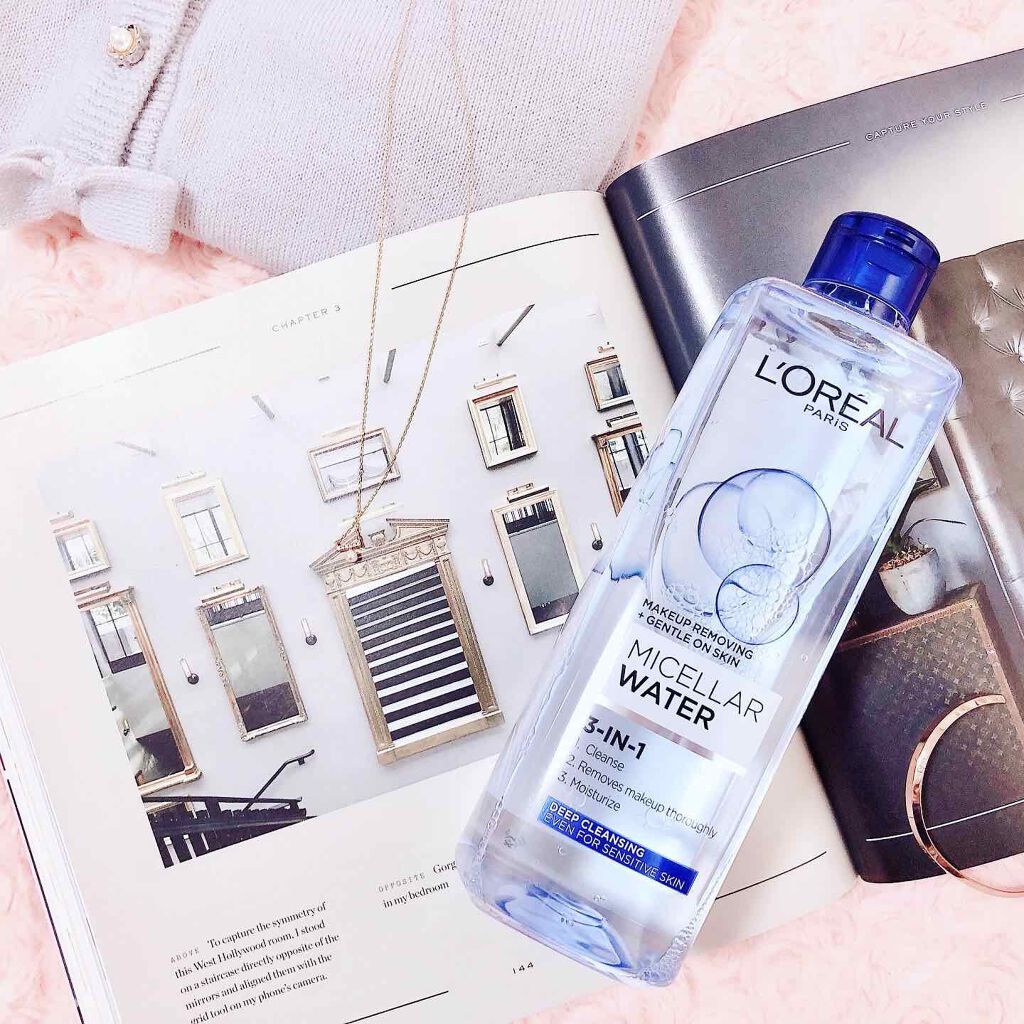 ミセラークレンジング/ロレアル パリ/クレンジングウォーターを使ったクチコミ(1枚目)