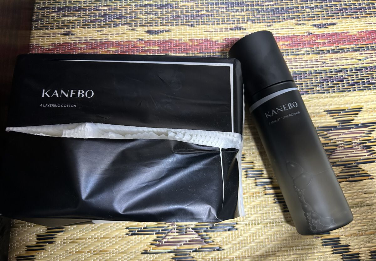 4　レイヤリング　コットン/KANEBO/コットンを使ったクチコミ（1枚目）