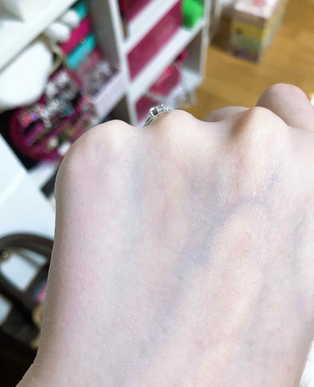 ポアレスエアリーベース/キャンメイク/化粧下地を使ったクチコミ(3枚目)