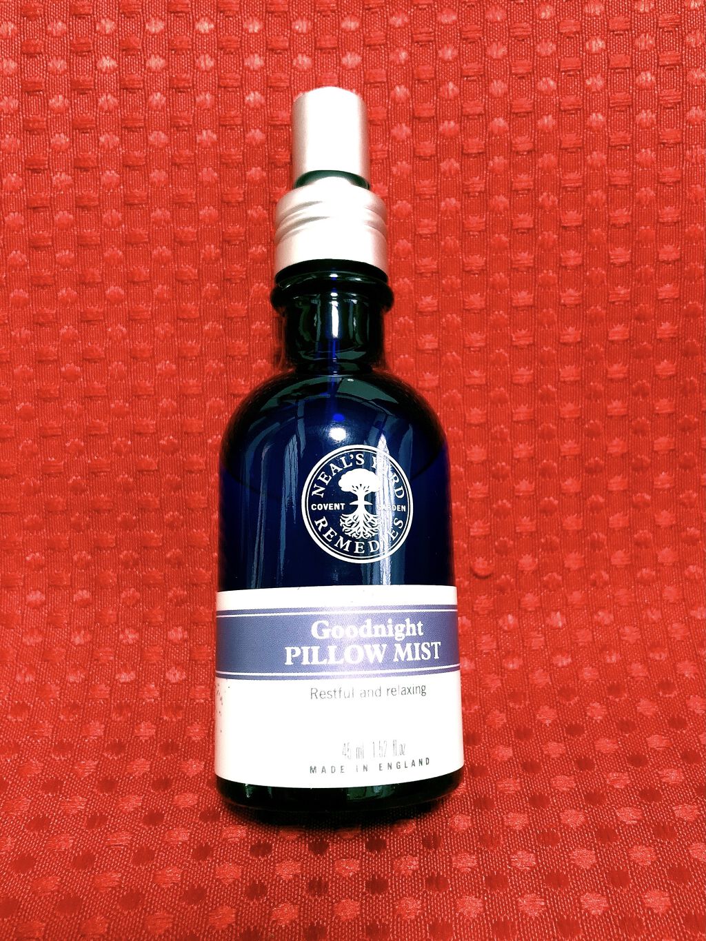 グッドナイトピローミスト/ニールズヤード レメディーズ/ファブリックミストを使ったクチコミ（1枚目）