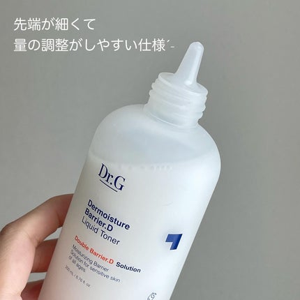 ザモイスチャーバリアDリキッドトナー/Dr.G/化粧水を使ったクチコミ(3枚目)