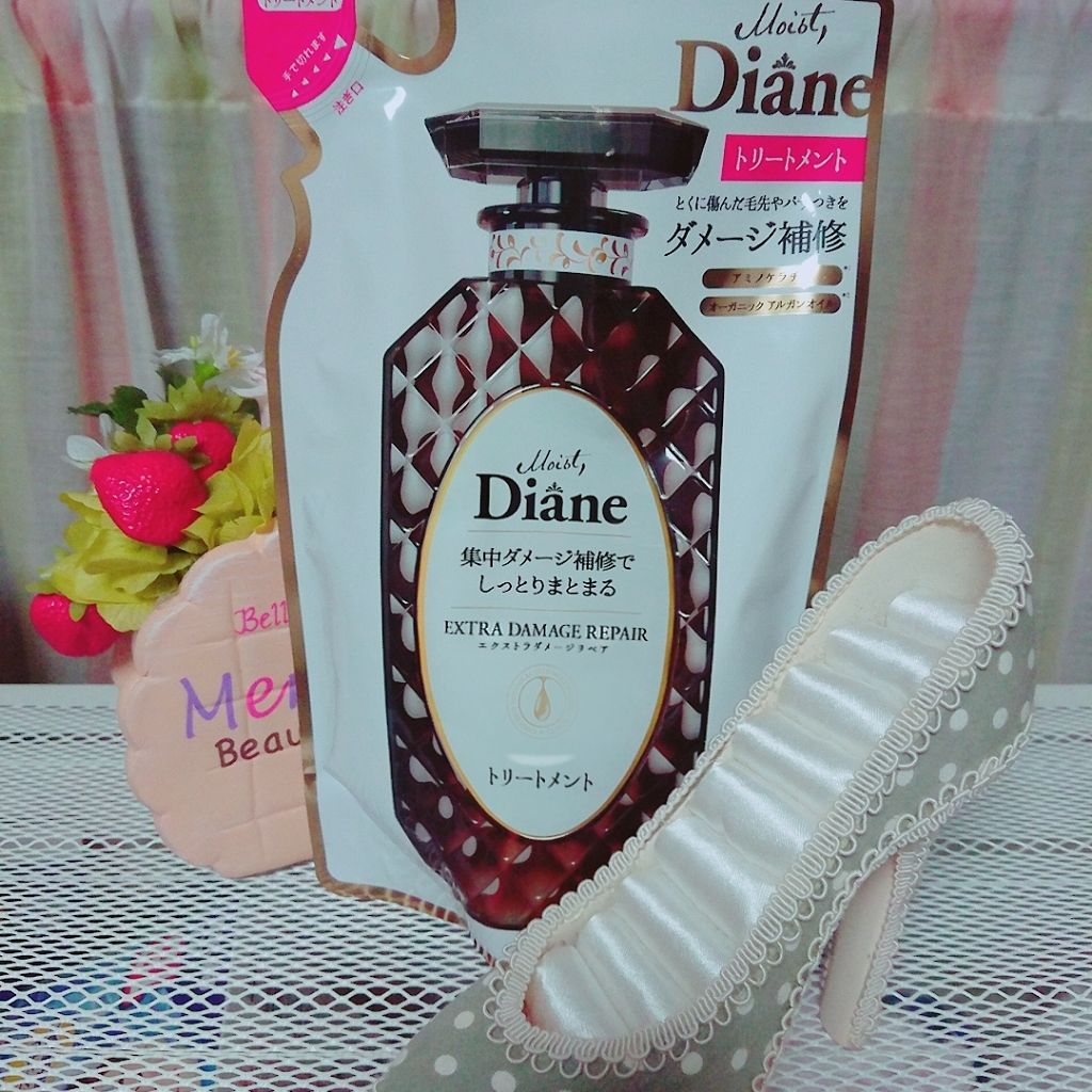 パーフェクトビューティ モイストダイアン エクストラダメージリペア シャンプー/トリートメント/ダイアン/市販シャンプーを使ったクチコミ（2枚目）