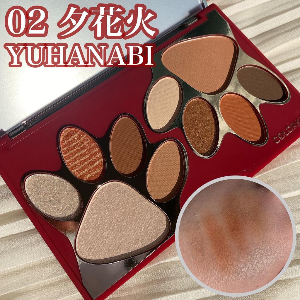 トラ十色アイシャドウパレット/COLORKEY/アイシャドウパレットを使ったクチコミ(2枚目)