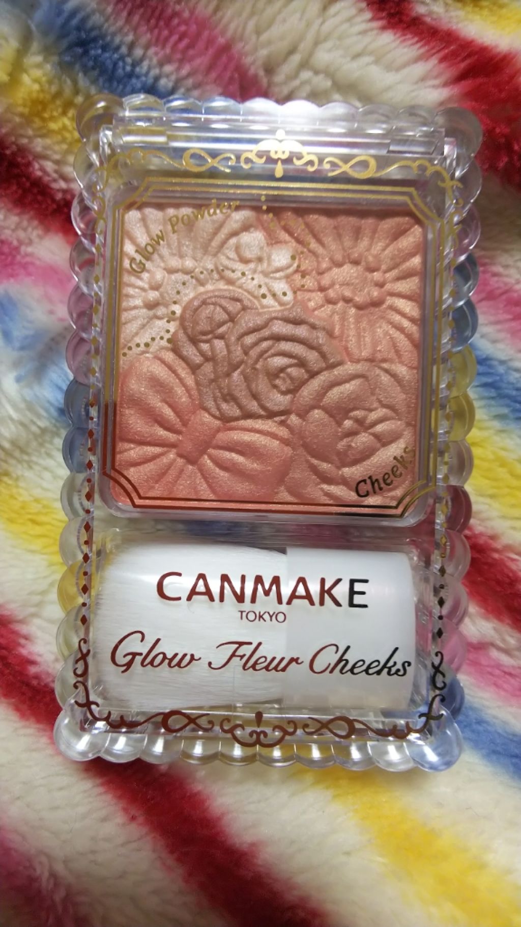 グロウフルールチークス/キャンメイク/パウダーチークを使ったクチコミ(1枚目)
