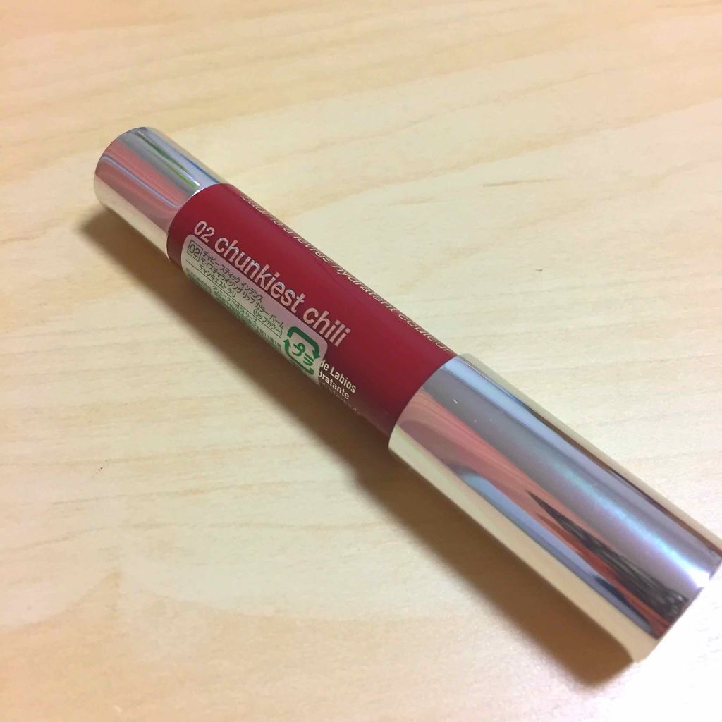 チャビー スティック インテンス モイスチャライジング リップ カラーバーム/CLINIQUE/口紅を使ったクチコミ(2枚目)