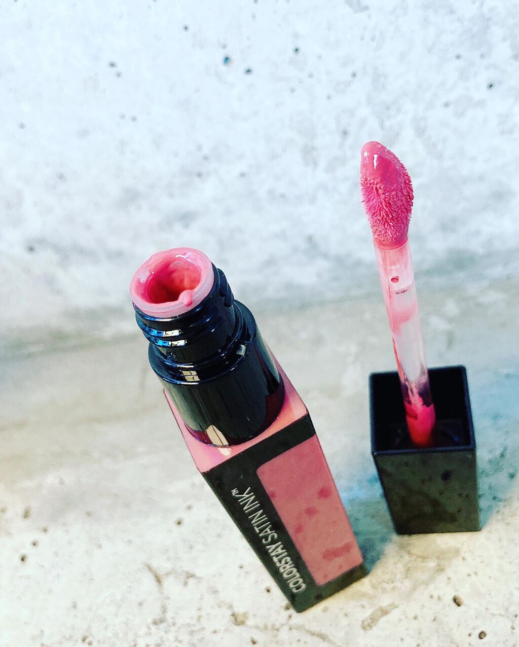 カラーステイ サテン インク/REVLON/口紅を使ったクチコミ(3枚目)