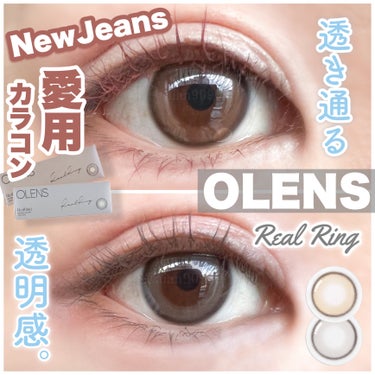 Real Ring 1day/OLENS/ワンデー（１DAY）カラコンを使ったクチコミ（1枚目）