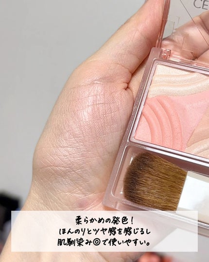 ブレンドカラーチーク/CEZANNE/チークを使ったクチコミ(6枚目)