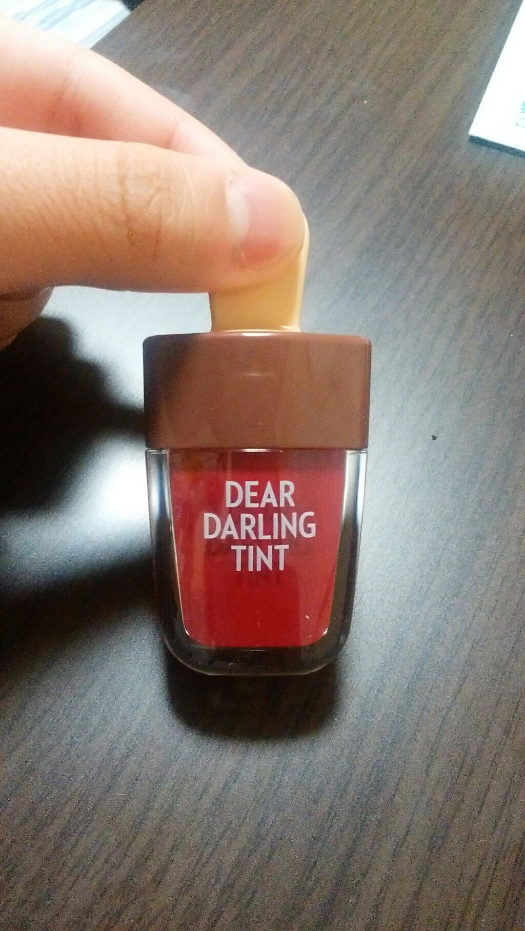 ディアダーリン ウォータージェルティント (アイスティント)/ETUDE/口紅を使ったクチコミ(1枚目)