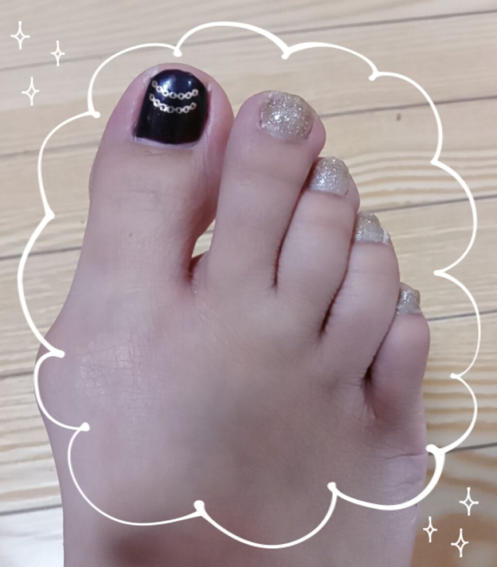 激盛れ爪クラブ/DAISO/ネイルチップ・パーツを使ったクチコミ（2枚目）