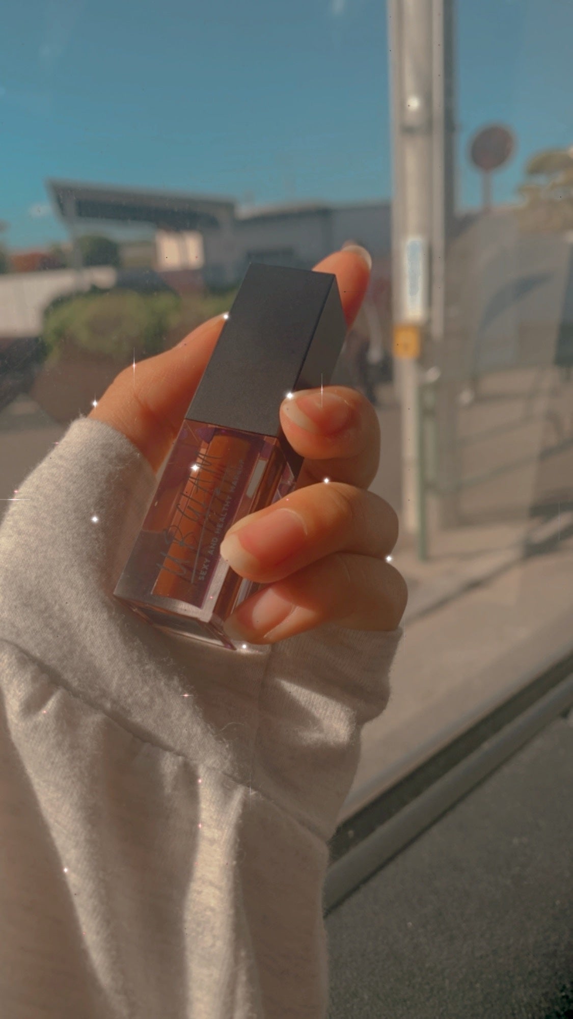 UR GLAM LIP OIL/U R GLAM/リップグロスを使ったクチコミ(5枚目)