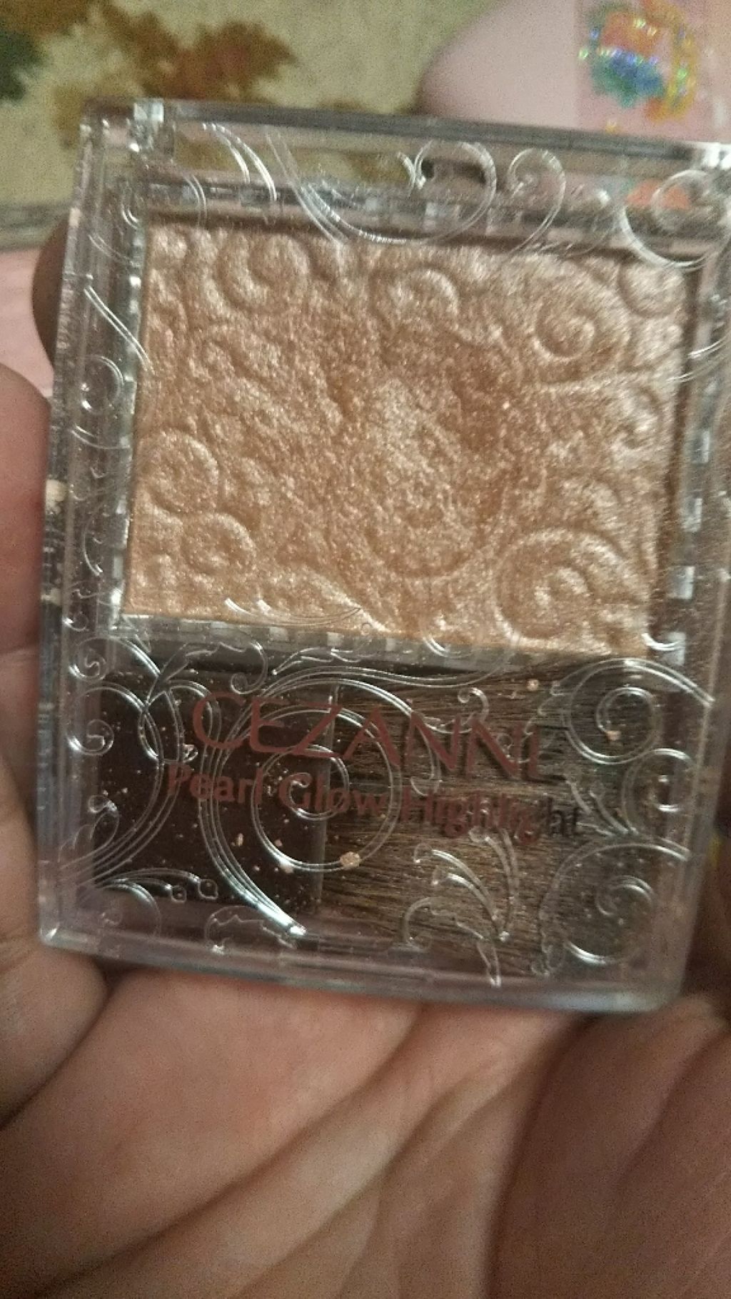 パールグロウハイライト/CEZANNE/パウダーハイライトを使ったクチコミ(1枚目)