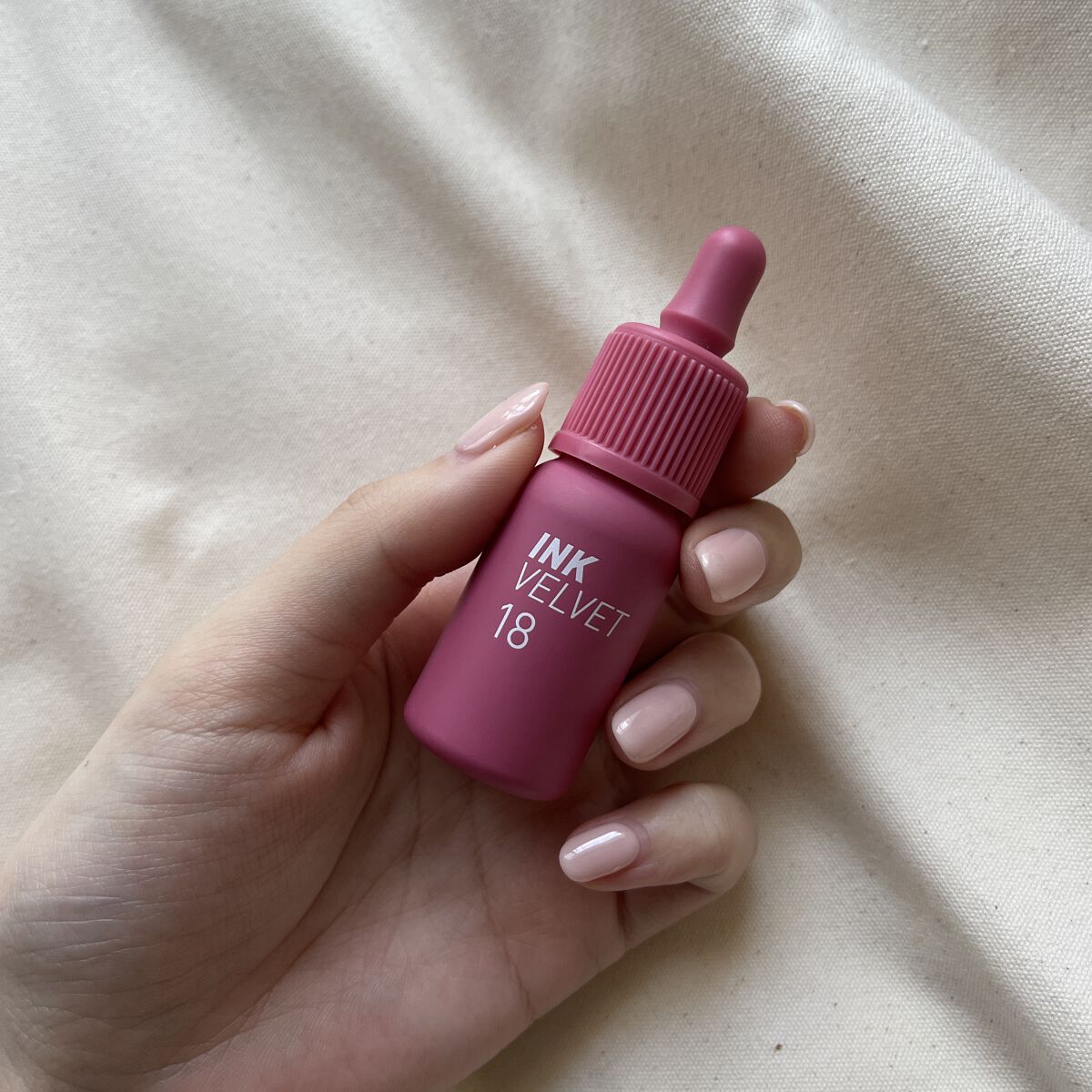 インク ベルベット 18 スター プラム ピンク(STAR PLUM PINK)/PERIPERA/口紅を使ったクチコミ（1枚目）