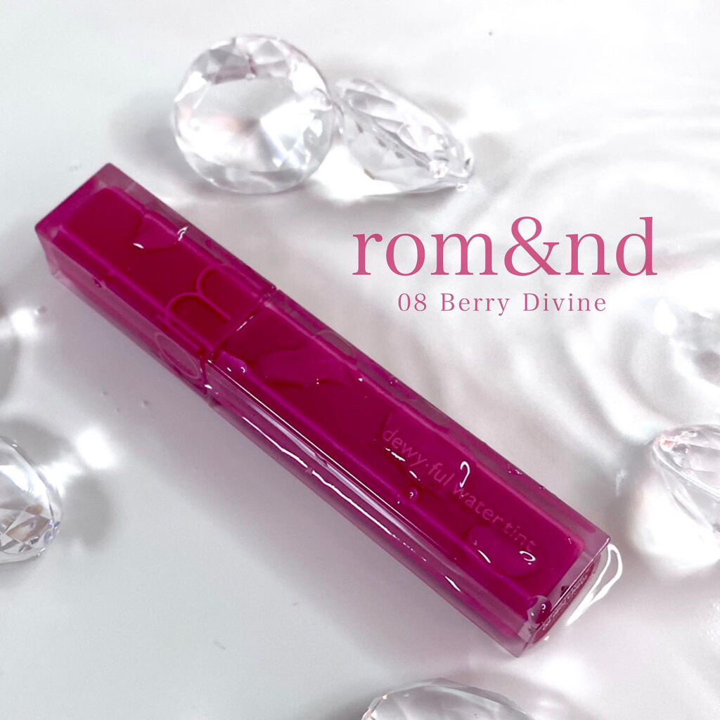 デュイフルウォーターティント/rom&nd/リップティントを使ったクチコミ（1枚目）