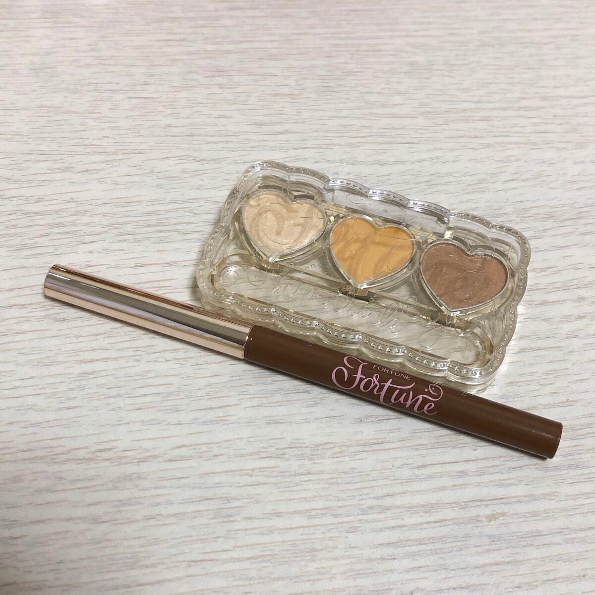 ドーリーフィール アイカラー/フォーチュン/アイシャドウパレットを使ったクチコミ(1枚目)